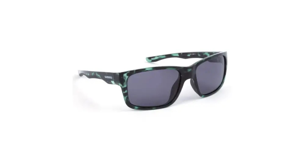 Sezónní Sleva Shimano Polarizační Brýle Aspire Dark Green Tortoiseshell & Dark Grey