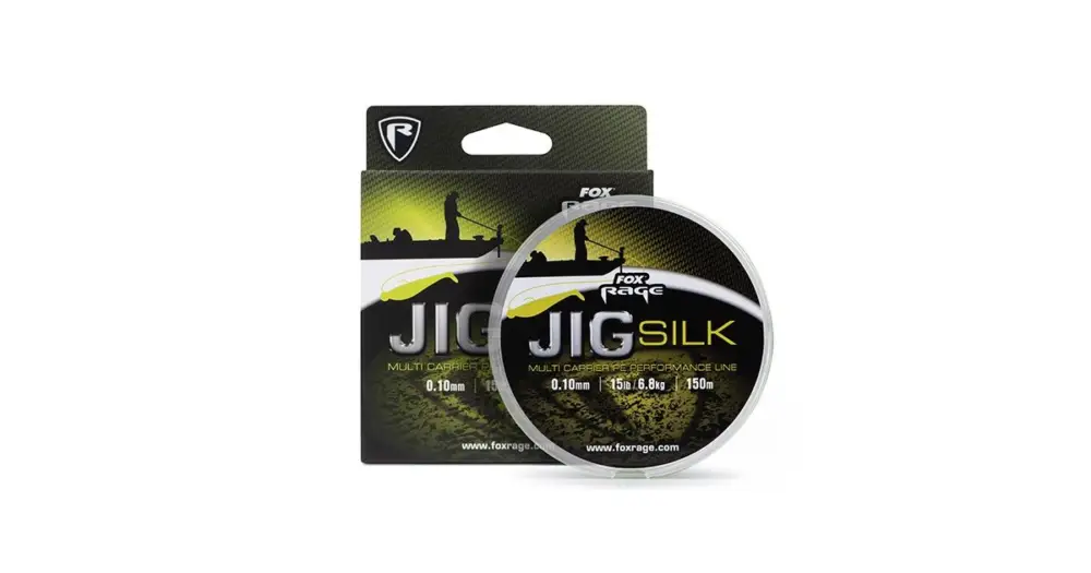 Fox Rage Splétaná Šňůra Jig Silk 150 m - 0,17 mm 29 lb Jen Po Omezenou Doba