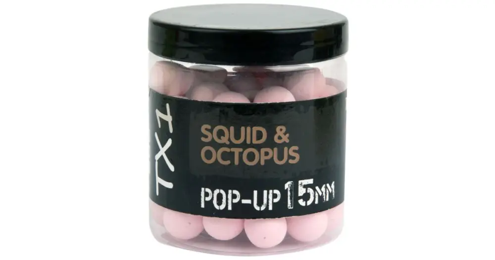 Shimano Plovoucí Boilie TX1 Pop Up Squid & Octopus Washed Out Pink Zlevněný