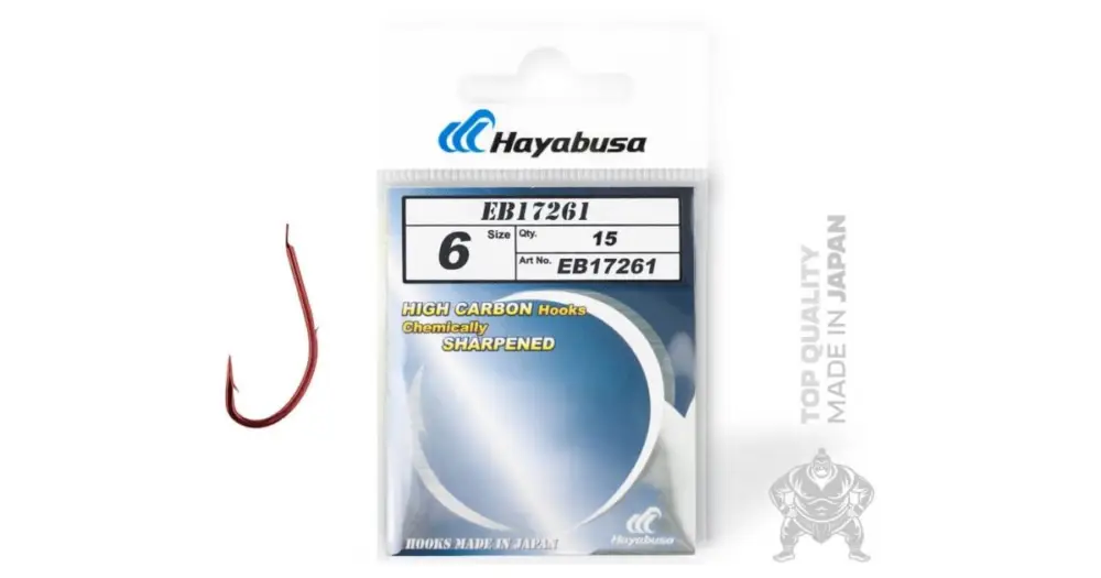 Cenová Bomba Hayabusa Háčky H.MRS172 RED 15 ks