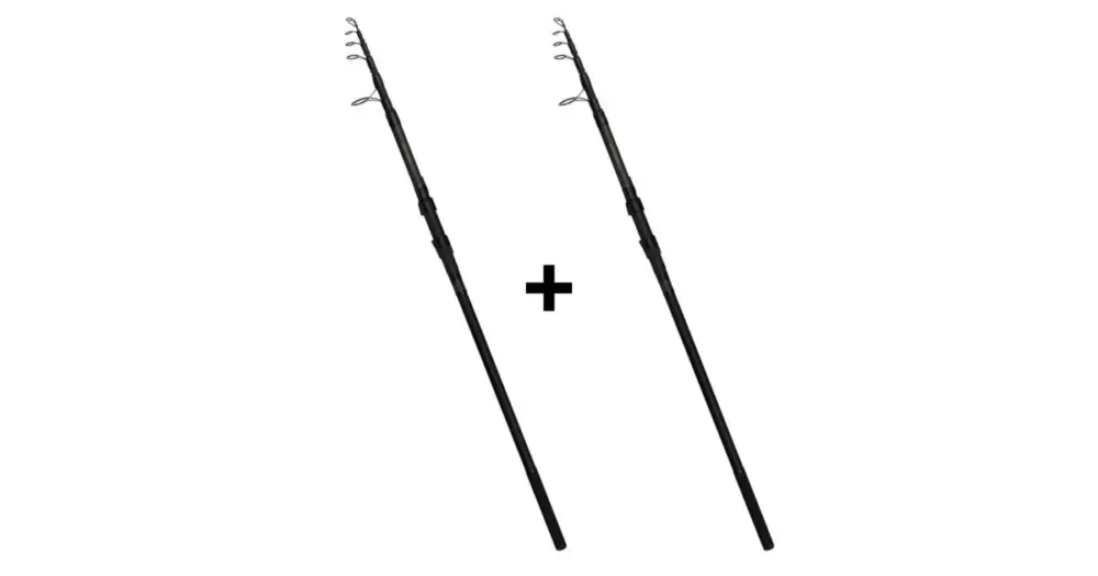 Kup Teď JRC Prut Defender II Tele 3,3 m 3 lb Akční Set 2 ks