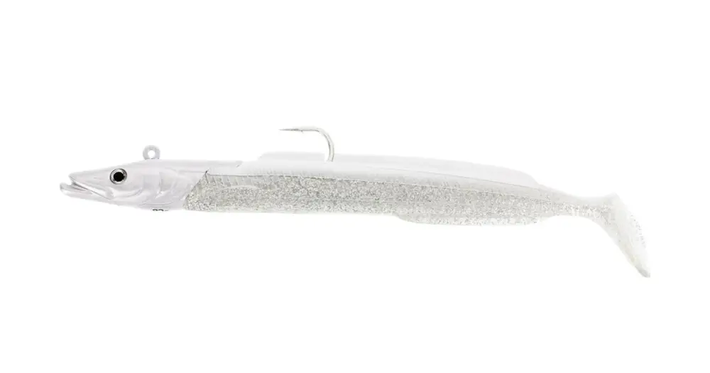 Westin Gumová Nástraha Sandy Andy Jig Snow White - 15 cm 42 g Oblíbený