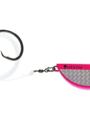 Akce Westin Návazec Halibut Anti Twist Rig Circle Hook Pink Flash - 450 g