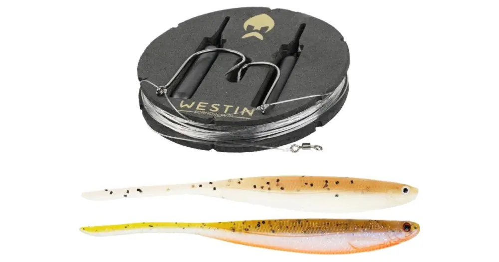 Top Prodej Westin Montáž s Gumovou Nástrahou Dropshot Rig Kit Shadteez Pintail Clear Water Mix - 10 g