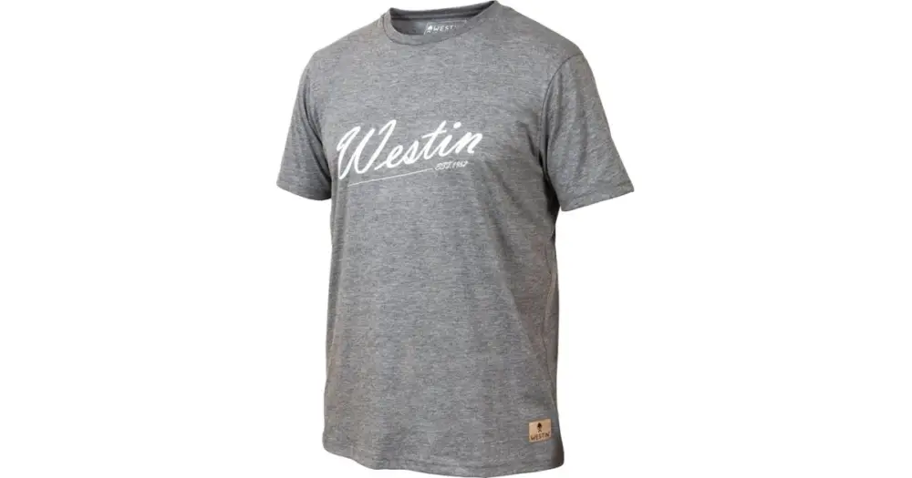 Westin Tričko Old School T-Shirt Grey Melange - L Vysoce Kvalitní