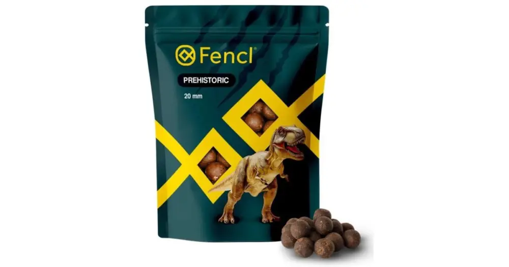 Omezená Nabídka Fencl Boilie Prehistoric 900 g - 20 mm