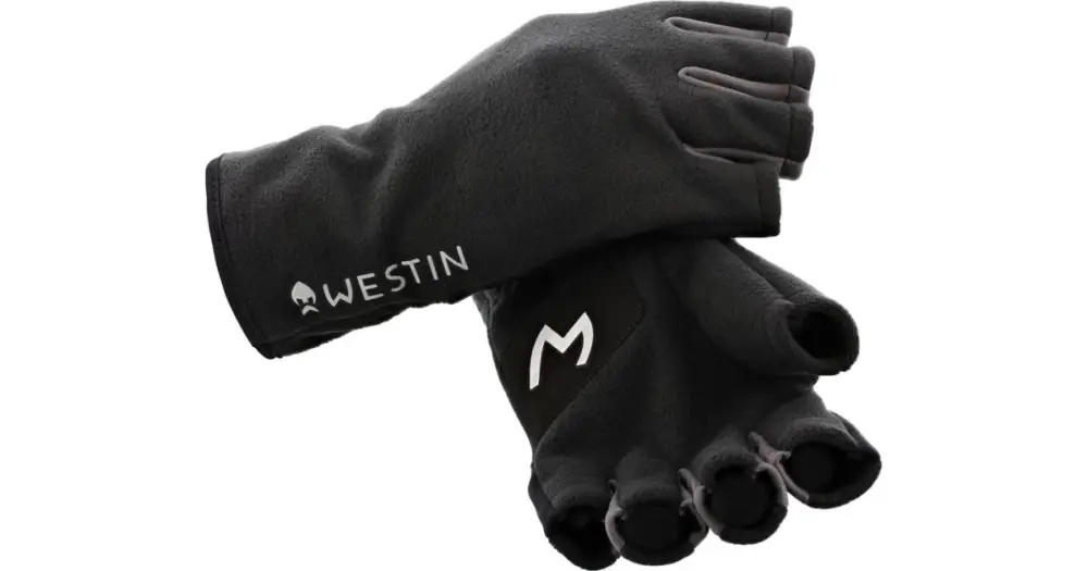 Westin Rukavice HLF Fleece Gloves Carbon Black - L Oblíbený