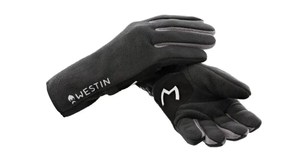 Westin Rukavice Full Fleece Gloves Carbon Black - M Sezónní Sleva