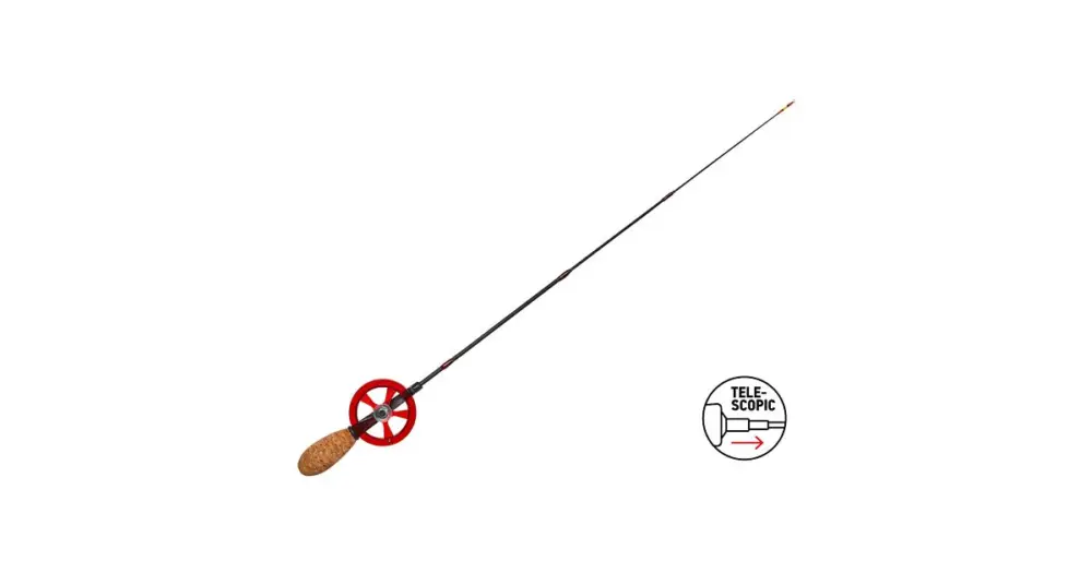 Poslední Šance Lucky John Prut Na Dírky Ice Fishing C-Tech Jig Light 55 cm Tele 3-Díl