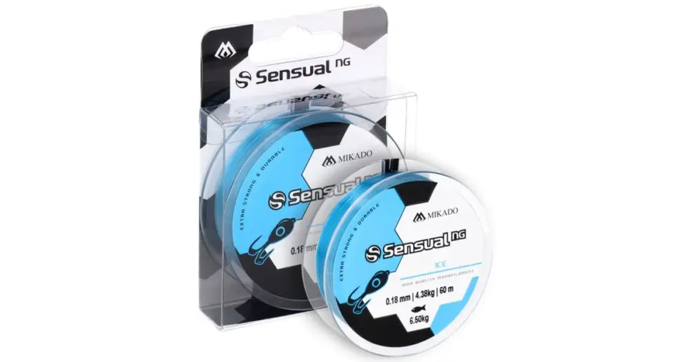 Sleva Mikado Vlasec Sensual N.G. Ice Modrý 60 m - 0,08 mm 1,04 kg