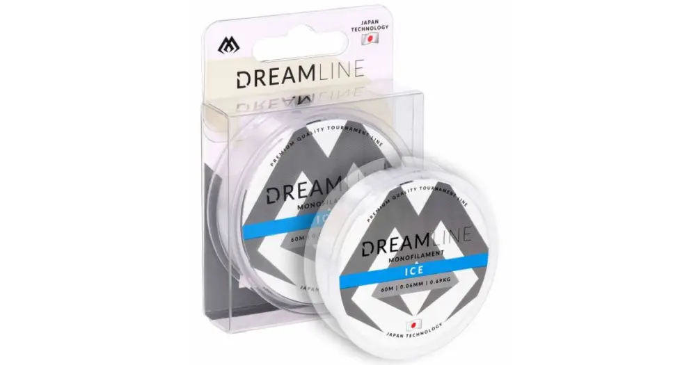 Mikado Vlasec DreamLine Ice Průhledný 60 m - 0,10 mm 2,06 kg Finální Výprodej