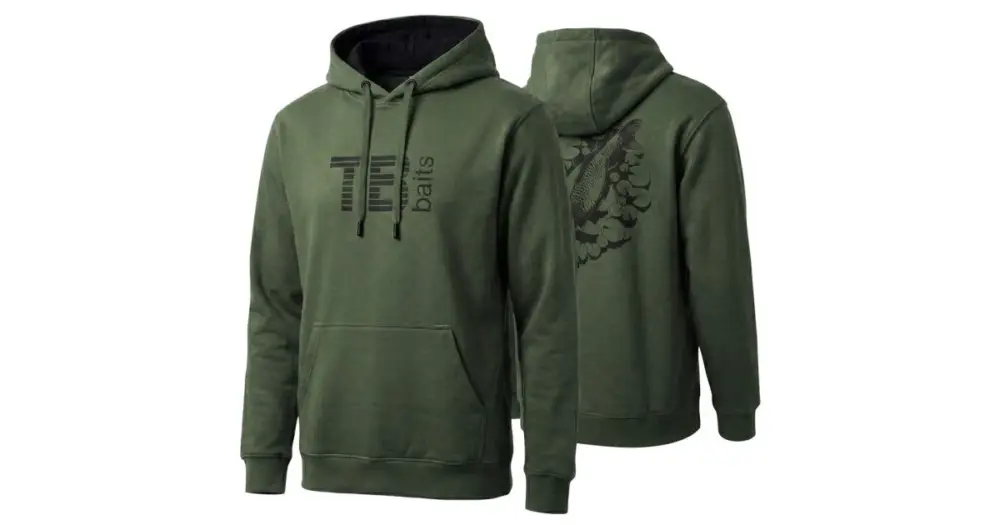Výprodej TB Baits Mikina Hidden Carp Green - XL