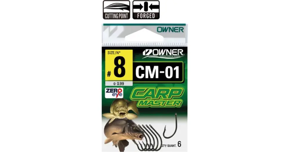 Nejprodávanější Owner Háček CM-1 Flyliner - 8 8 ks