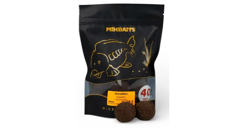 Mikbaits Boilie Maniaq NutraKrill - 300 g 40 mm Cenový Hit