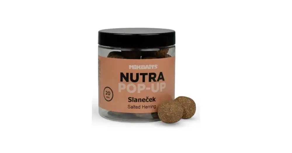 Mikbaits Nutra Pop-Up 20 mm 250 ml - Slaneček Nízká Cena