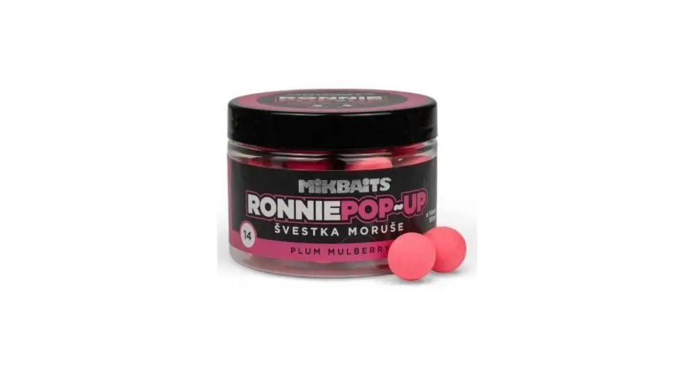 Mikbaits Plovoucí Boilie Ronnie Švestka Moruše 150 ml Akční Cena