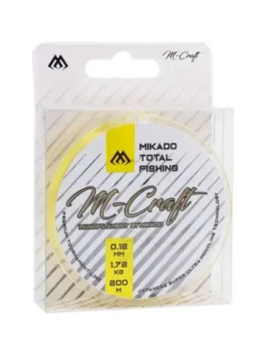 Značkový Mikado Vlasec M-Craft Fluo Yellow 200 m - 0,16 mm 2,87 kg
