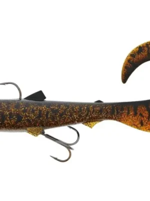 Zlevněný Westin Gumová Nástraha Bullteez Curltail R2F Sinking Motoroil Burbot 16 cm 35 g