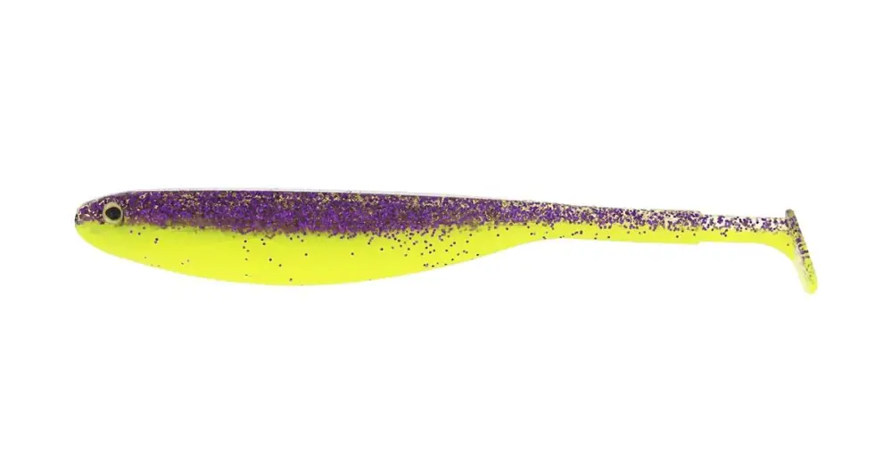 Nízká Cena Westin Gumová Nástraha Shadteez Ultra Purple Chartreuse 2 ks - 12 cm 7 g