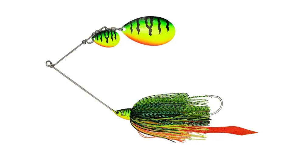 Víkendová Akce Westin Spinnerbait Monstervibe Indiana V2 Crazy Firetiger 45 g