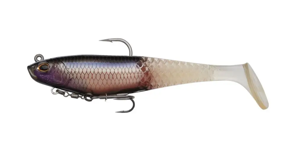 Cenový Hit Berkley Gumová Nástraha PowerBait CullShad Deep Sinking Ghost Morning - 15 cm 50 g