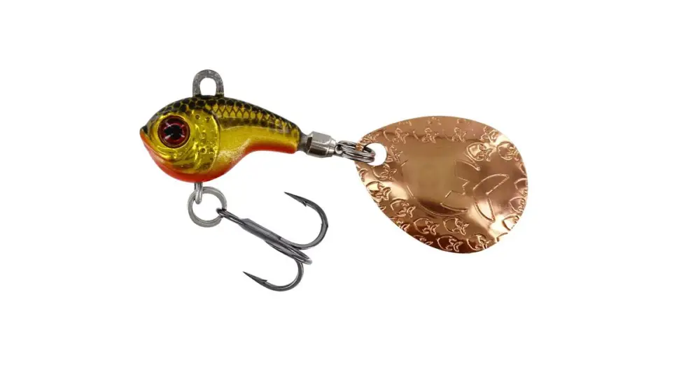 Westin Nástraha Dropbite Tungsten Spin Tail Jig Gold Rush - 2,2 cm 18 g Tovární Cena
