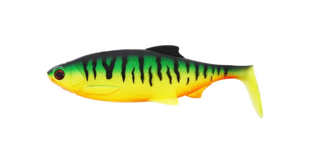 Westin Gumová Nástraha Ricky The Roach Shadtail Firetiger Zlevněný
