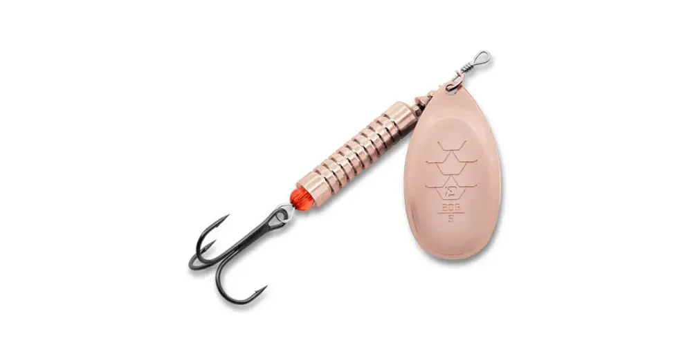Poslední Šance Delphin Třpytka Rotačka Arch Copper - 2 g Vel. 0
