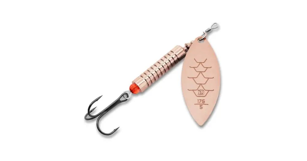 Delphin Třpytka Rotačka Spear Copper - 3 g Vel. 0 Nakupujte Hned