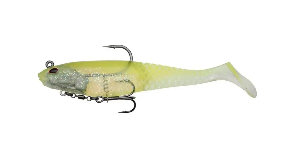 Berkley Gumová Nástraha PowerBait CullShad Deep Sinking Lime Ice Nejlepší Volba