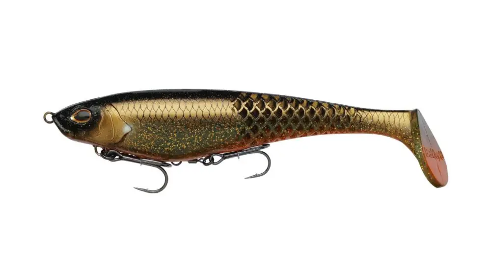 Autentický Berkley Gumová Nástraha PowerBait Cullshad Shallow Sinking Golden Bream - 20 cm 79 g