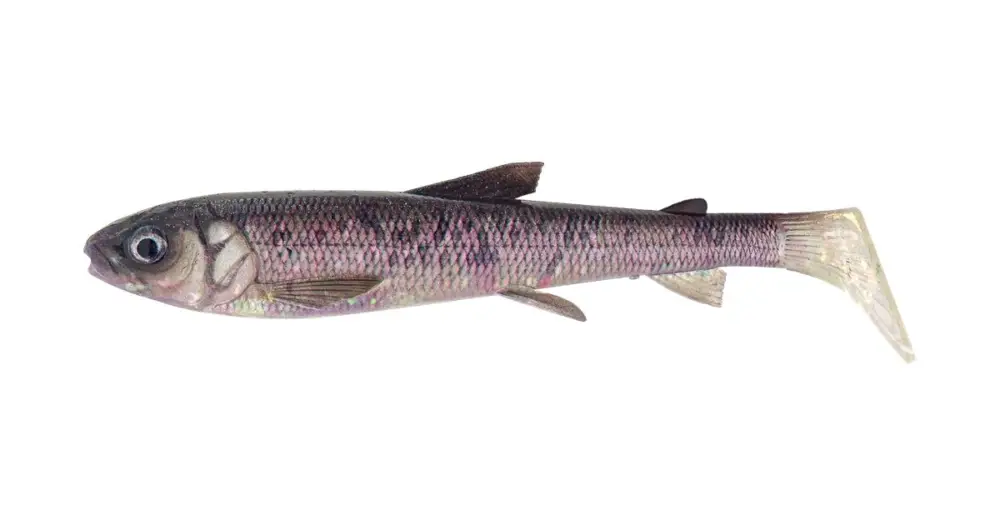 Akční Cena Savage Gear Gumová Nástraha 3D Whitefish Shad Sinking Clear Albino - 15 cm 27 g