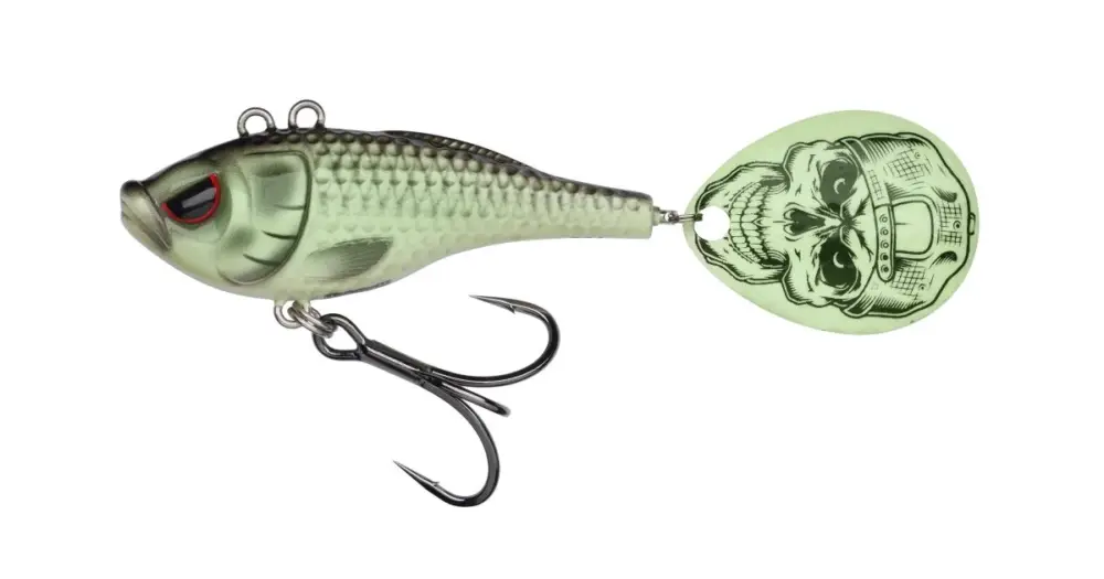 Madcat Wobler Spin Tail Sinking Glow In The Dark - 12 cm 70 g Cenová Bomba