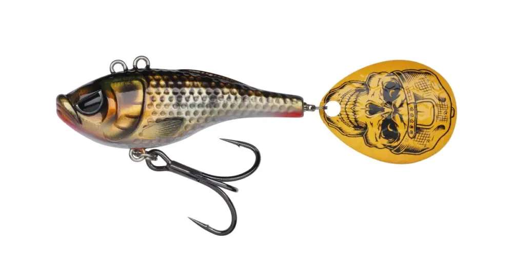 Madcat Wobler Spin Tail Sinking Perch - 12 cm 70 g Vrácení Zdarma