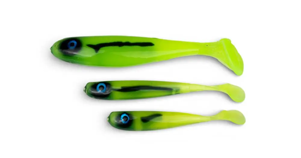 Yaccuza Gumová Nástraha Hand Made Killer Airbrush Neon Ghost - 15 cm 38 g 1 ks Výprodej