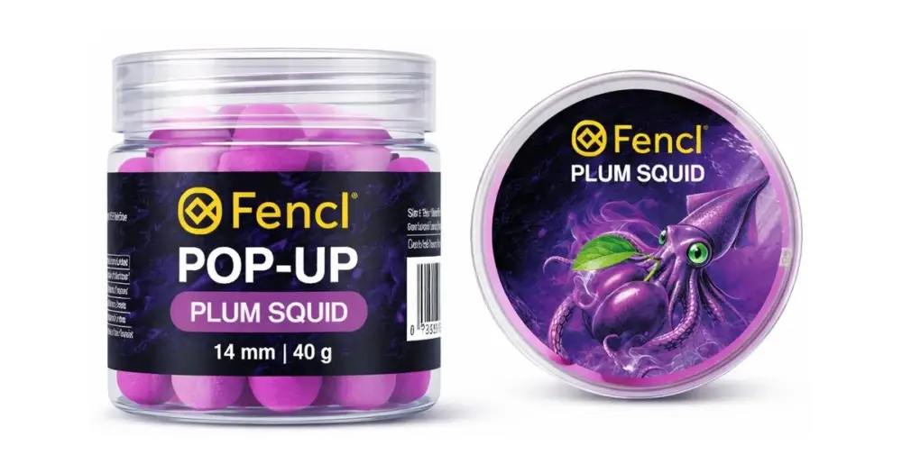 Fencl Plovoucí Boilie Pop Up Plum Squid 40 g 14 mm Výprodej