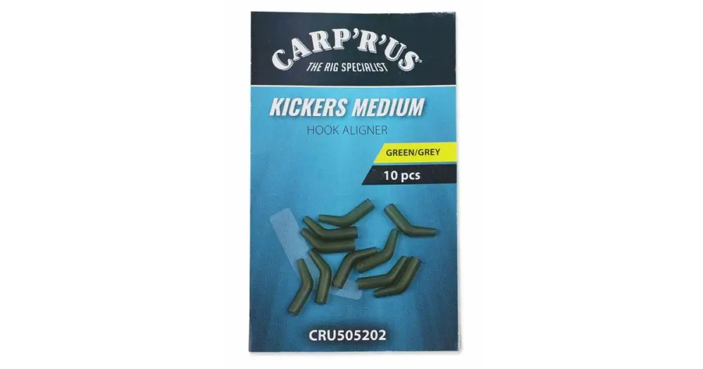 Ověřený Carp'R'Us Rovnátko Kickers Olive/Grey 10 ks