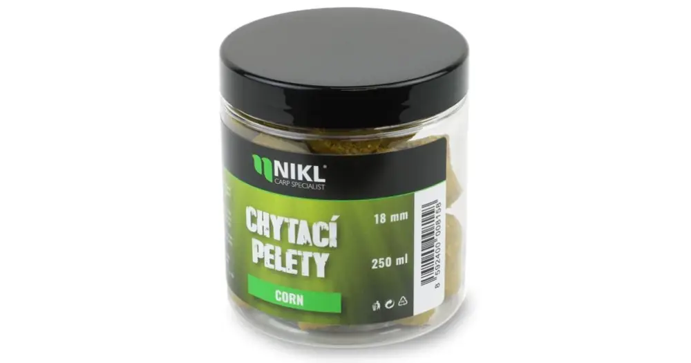 Nikl Pelety Chytací Corn 250 ml Nejprodávanější