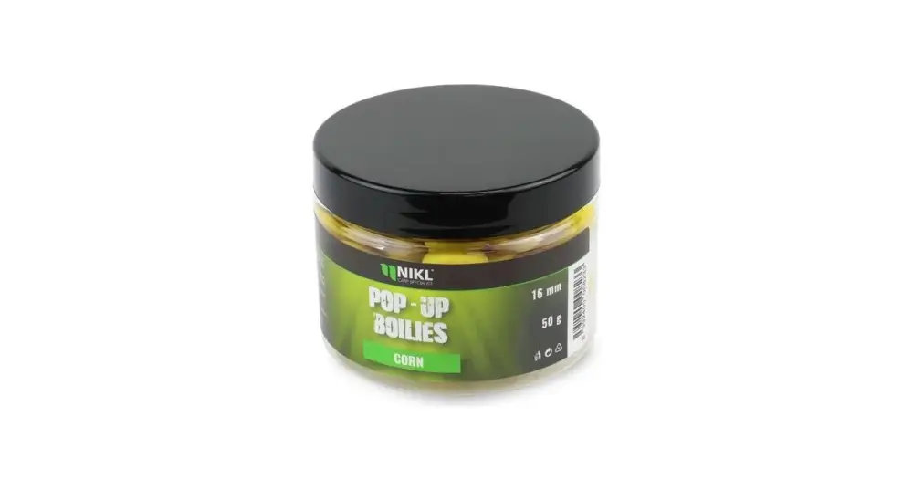 Časově Omezené Nikl Plovoucí Boilies Corn Žlutá - 16 mm 50 g