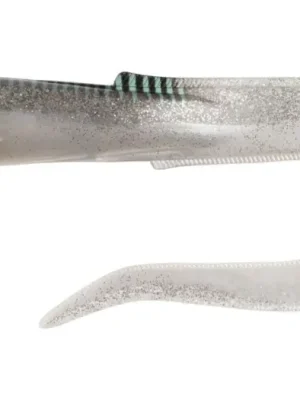 Akční Nabídka Fox Rage Gumová Nástraha Slick Eel UV Silver Halo - 28 cm