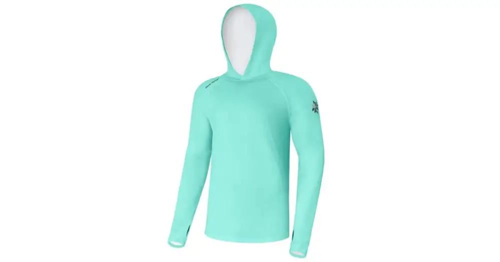 Horká Nabídka Giants Fishing Funkční Tričko S Dlouhým Rukávem UV50+ Hoodie Blue - XXL