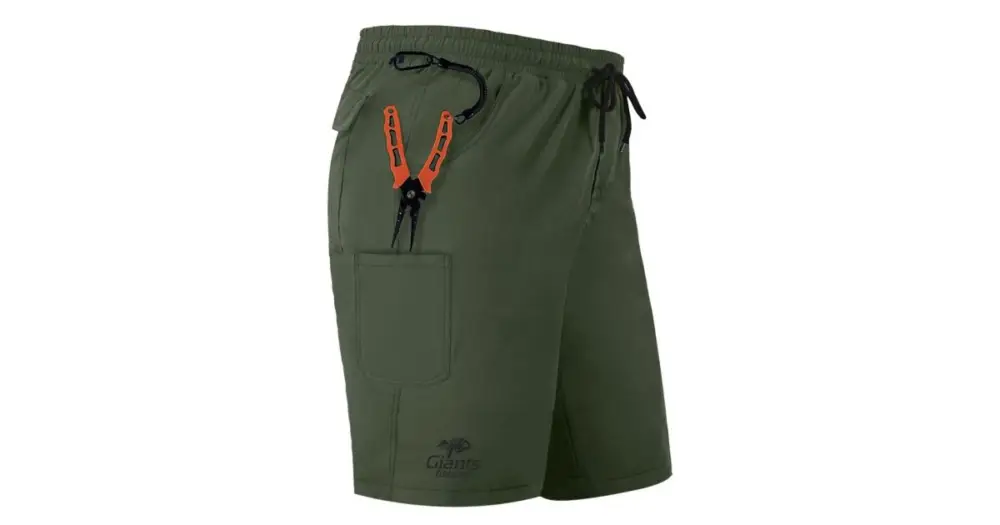 Výprodej Giants Fishing Kraťasy Shorts Quick Dry UV50+ Dark Green