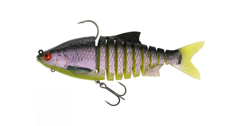 Westin Wobler Ricky The Roach Multi Jointed R2F Sinking Ghost UV Roach - 14 cm 41 g Oblíbený