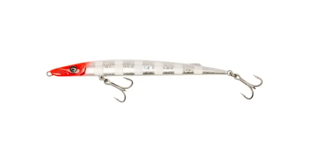 Časově Omezené Westin Wobler Cudakid 18 cm 57 g - Redhead Zebra Glow