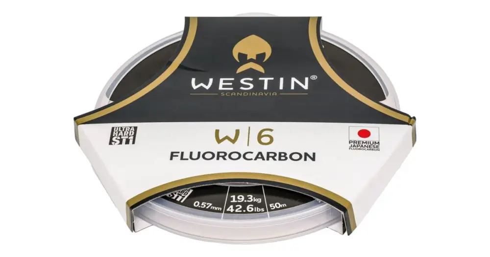 Westin Fluorocarbon W6 ST1 Ultra Hard 50 m - 0,43 mm 13,75 kg Speciální Cena