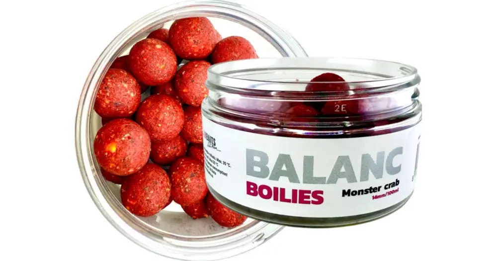 LK Baits Balanc Boilies Monster Crab - 14 mm 100 ml Víkendová Akce