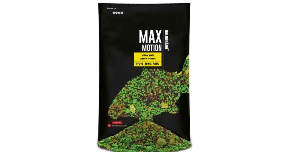 Poslední Šance Haldorádó Vnadící Směs Max Motion PVA Bag Mix 600 g - Green Force