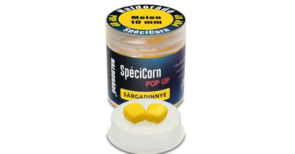Cenově Výhodný Haldorádó Gumová Kukuřice SpéciCorn 10 mm 10 ks - Žlutý Meloun