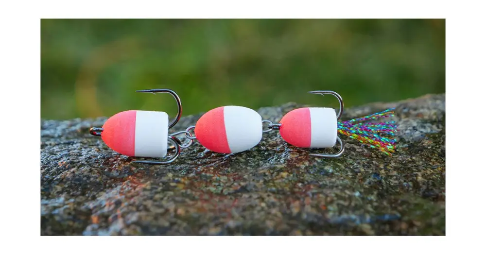 Aktuální Redbass Mandula Red/White - L 75 mm 3,3 g