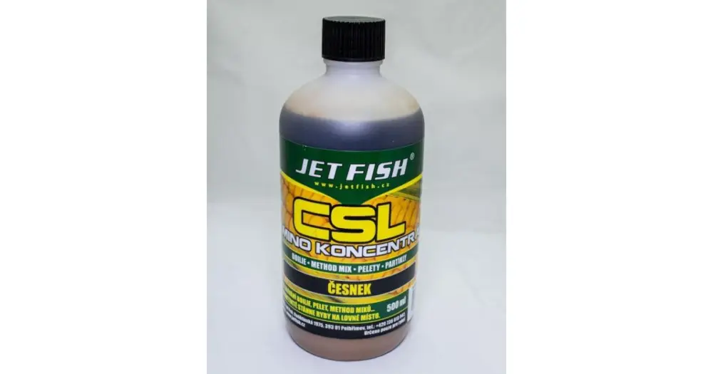 Jet Fish CSL Amino koncentrát 500 ml - Česnek Nejprodávanější